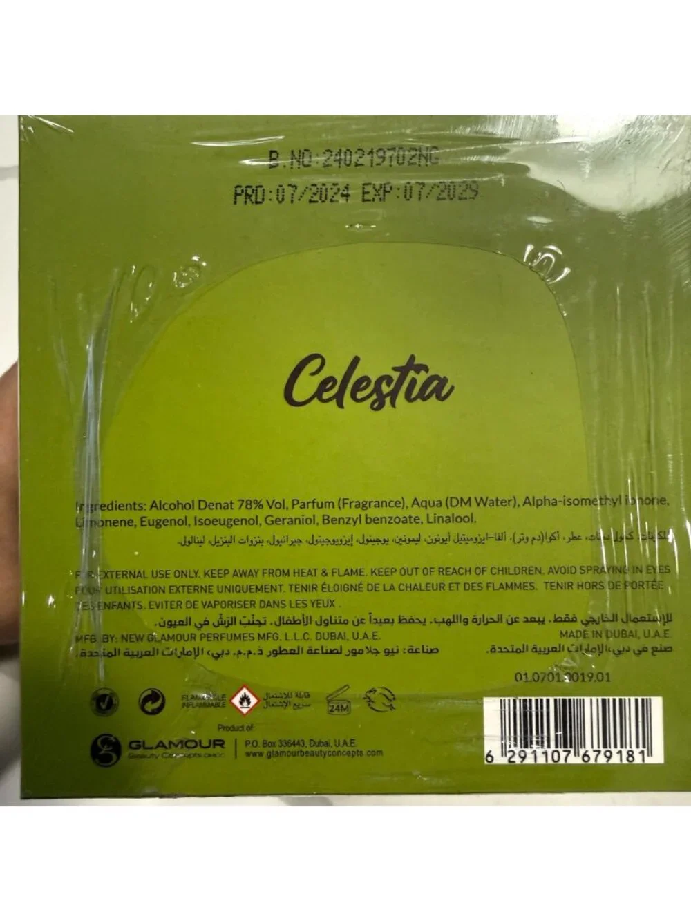 Celestia by Rayef EDP Unisex 100ml 3.4 oz Made in Dubai Authentic - Picture 4 of 6